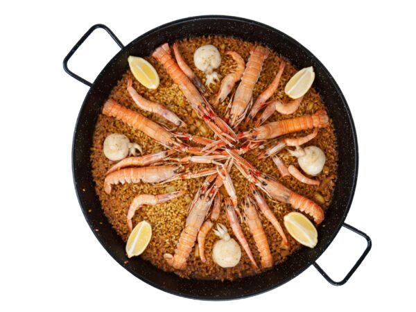 Arroz de Cigalas, Sepionet  y Gambas